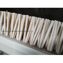 Long Goosequill Polypropylene PP Nylon PA Canvas Plywood Brushes for Agricultural Machinery Grain Cleaning Machines with Double-Row Bristle